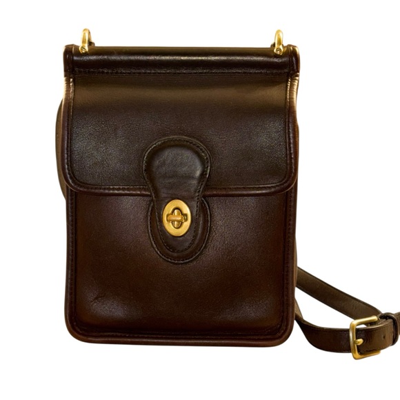 Coach Handbags - Vintage Coach Murphy 9930 | Made in USA | Mahogany Crossbody